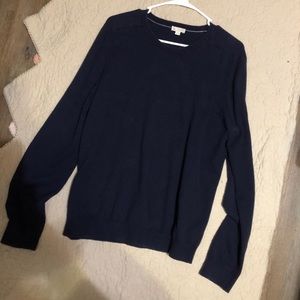 Gap Cotton Cashmere Blue Sweater